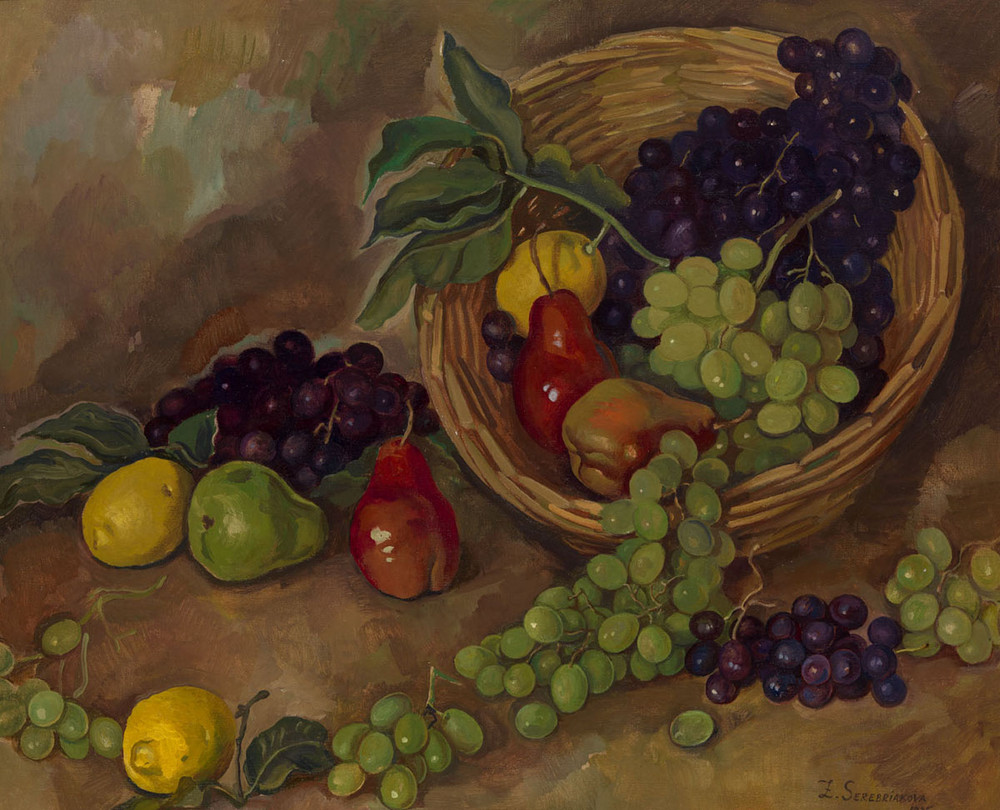 Zinaida Serebriakova artwork - Fruit Piece