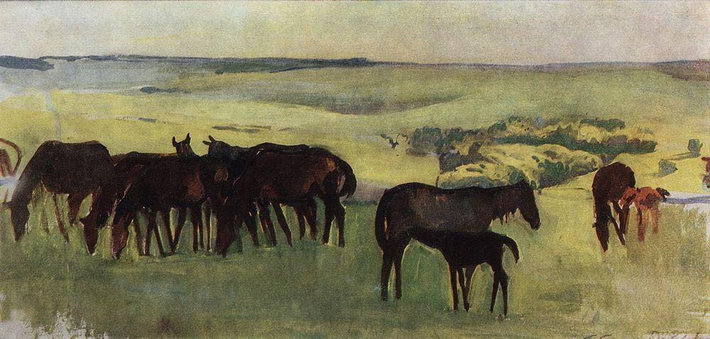A herd of horses