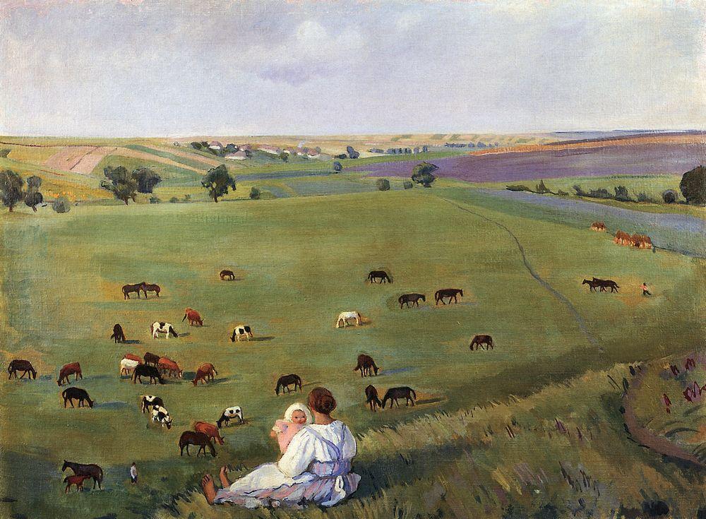 In the meadow