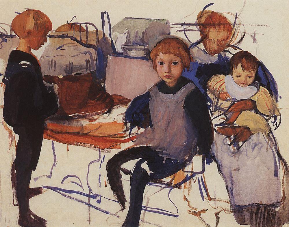 In the nursery. Neskuchnoye