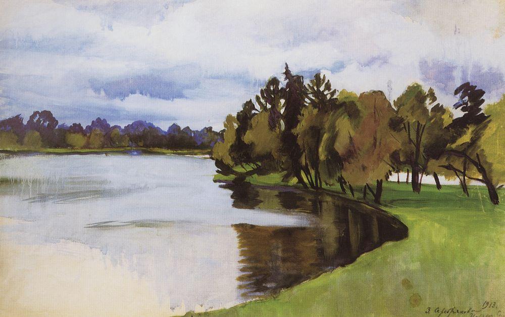Pond in Tsarskoe Selo