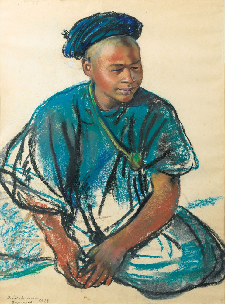 Portrait of a young Moroccan