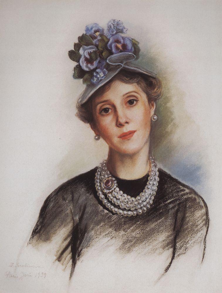 Portrait of Countess Rosario Zubova