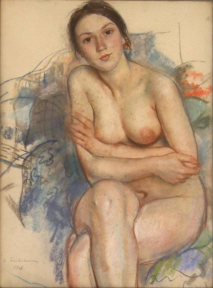 Portrait of Ekaterina Serebriakova