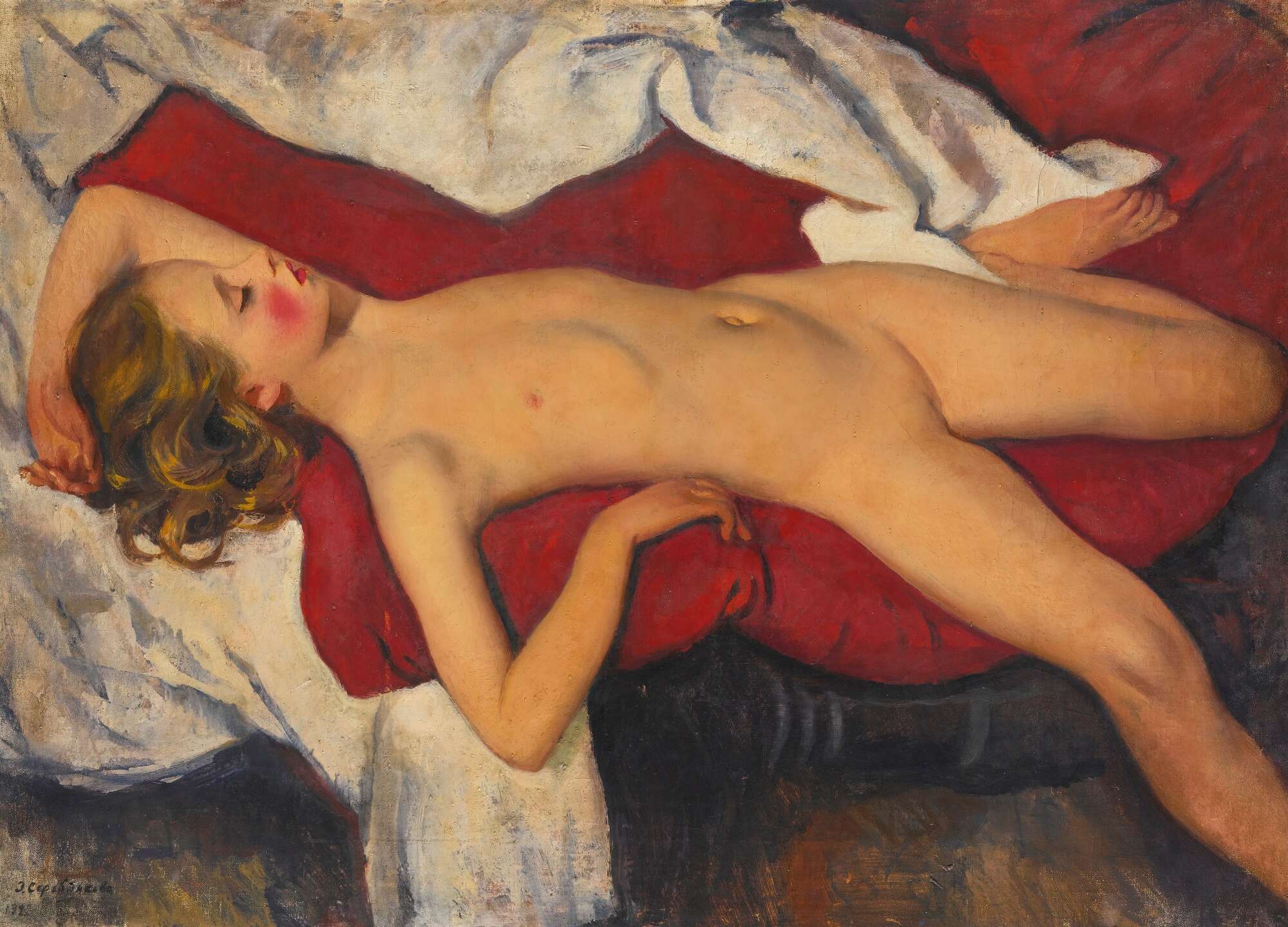 Study of a Sleeping Girl