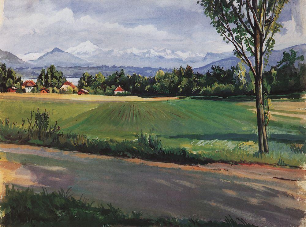 Zinaida Serebriakova 1950's Artworks
